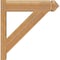 Ekena Millwork Traditional Rough Sawn Arts and Crafts Outlooker, Western Red Cedar, 6"W x 22"D x 22"H OUT06X22X22TRA03RWR - alternate 3